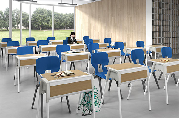 教室課桌椅-諾貝爾系列